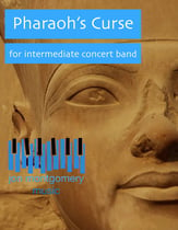 Pharaoh's Curse Concert Band sheet music cover